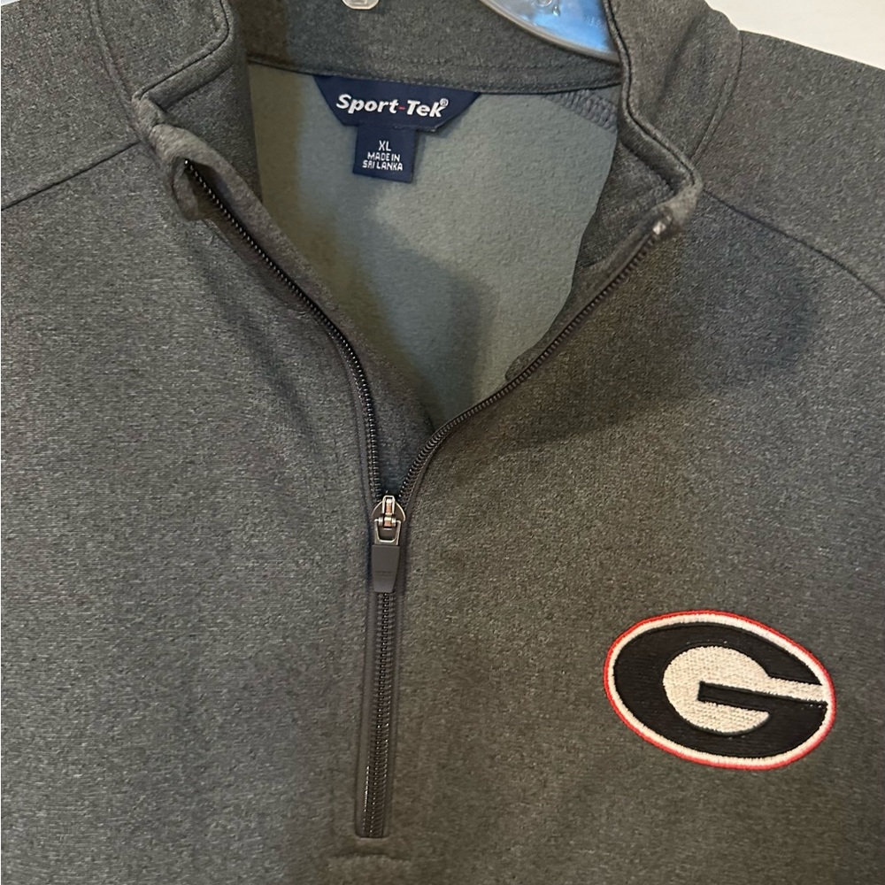 Sport Tek Half Zip Pullover Georgia Bulldogs XL